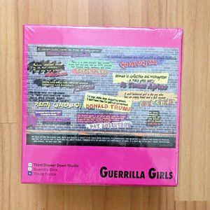Guerrilla Girls Disturbing The Peace Jigsaw Puzzle Third Drawer Down Studio